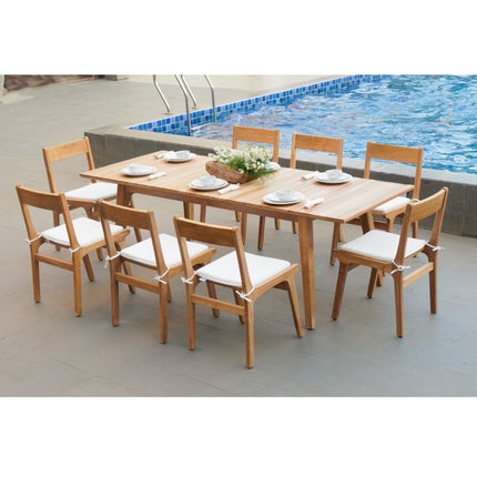 9 Piece Extendable Patio Dining Set