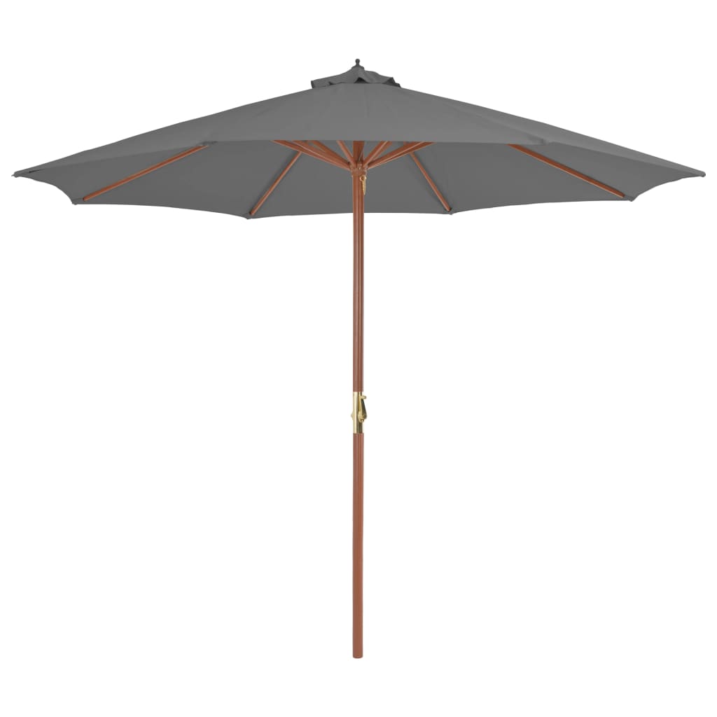 vidaXL Umbrella Patio Garden Parasol Awning Sunshade Canopy Beach Multi Colors-1