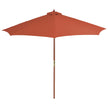 vidaXL Umbrella Patio Garden Parasol Awning Sunshade Canopy Beach Multi Colors-19