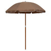 vidaXL Parasol with Steel Pole Beach Umbrella Garden Patio Multi Colors/Sizes-5